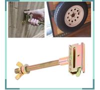 VBESTLIFE E SALLE PROCHE DE TIRE DE SECHNE Support De Pneu De Secours E Track Support De Pneu De Remorque Fermé 7 moto piece Or