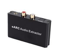 VBESTLIFE EARC ARC Extracteur de Son vers Convertisseur Adaptateur Audio Optique 3,5 Mm, avec Sortie Numérique 5,1 Canaux 2,0 Canaux pour Interface Multimédia TV HD