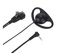 VBESTLIFE Écouteur en Forme de D de 2,5 mm, Contour d'oreille, Casque, PTT avec Microphone pour MR350R, MR355R, MR356R, XTR446, XTL446, PMR446, Radio Portable bidirectionnelle