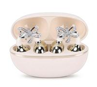 VBESTLIFE Écouteurs à Clipser Inspirés des Bijoux avec Boucles d'oreilles à Nœud, écouteurs sans Fil Bluetooth 6.0 à Oreille Ouverte et Ajustement Confortable pour Femmes, Sport (Couleur de Peau)