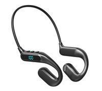 VBESTLIFE Écouteurs à Oreille Ouverte, écouteurs Bluetooth 6.0 à Conduction Aérienne, de Cou sans Fil avec Affichage Numérique LED, pour la Course à Pied et Le Cyclisme