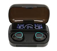 VBESTLIFE Écouteurs Bluetooth, Stéréo sans Fil avec Suppression du Bruit CVC8.0, écouteurs de Sport étanches IPX7 pour la Course à Pied en Salle de Sport, Boîtier LED d'autonomie de 100 Heures,