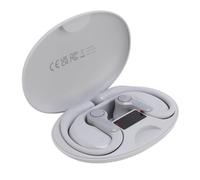 VBESTLIFE Écouteurs de Traduction Bluetooth, 150+ Langues, Annulation de Bruit, Batterie de 80 Heures, écouteur Traducteur Transparent pour Voyager, Affaires, Apprentissage (Gray)