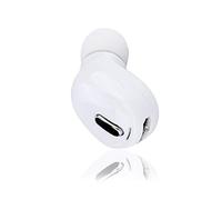 VBESTLIFE Écouteurs Intra-auriculaires sans fil, mini casque Bluetooth sport mono-oreille universel pour Fitness/Loisirs/Conduite/Bureau(Blanc)