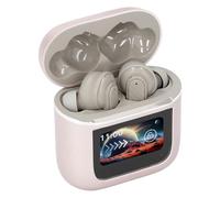 VBESTLIFE Écouteurs sans Fil avec étui de Chargement à écran Tactile, écouteurs Bluetooth 5.4 à Suppression de Bruit HiFi, Lecture 4H, étui de Chargement sans Fil 400 MAh (Gold)