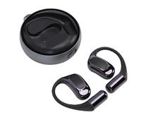 VBESTLIFE Écouteurs sans Fil Bluetooth à Conduction Osseuse avec Affichage de Puissance LED, Casque Antibruit AI, pour Entraînement, Course à Pied