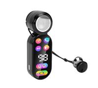 VBESTLIFE Écouteurs sans Fil, Casque Bluetooth 5.4 avec Clip Micro Antibruit, Mode Haut-Parleur, Changeur de Voix en Temps Réel, Batterie 400 MAh pour Le Travail Sportif