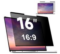 VBESTLIFE Écran de confidentialité Magnétique de 16 Pouces pour Ordinateur Portable, Protecteur D'écran PET Lavable et Amovible avec Vue Super Grand Angle, pour une confidentialité Améliorée (16:9)