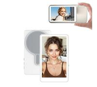 VBESTLIFE Écran de Moniteur de Selfie sans Fil, écran Magnétique de 3,97 Pouces pour Téléphone Vlog Selfie avec Télécommande et Mise en Miroir D'écran, pour Diffusion en Direct TikTok