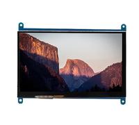 VBESTLIFE Écran LCD 1024X600 de 7 Pouces, rétro-éclairage capacitif de l'écran Tactile HDMI Ultra HD Contrôle séparé, Prise en de 5 Touches, écran HDMI Universel pour