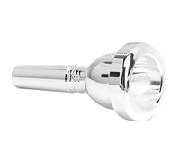 VBESTLIFE Embouchure de Trombone, Laiton plaqué Argent 5G, tonalité Stable, Remplacement pour Trombone Ténor à Grande Tige, Résistant à la Corrosion 12,7 Mm, Conception Compacte pour un Transport