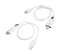 VBESTLIFE Émetteur et Récepteur HDMI sans Fil, Adaptateur D'extension HDMI sans Fil 5G 1080p HD pour Le Streaming Vidéo/Audio de L'ordinateur Portable/PC à la Télévision/Projecteur