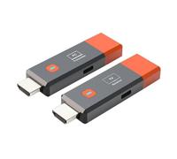 VBESTLIFE Émetteur et Récepteur HDMI sans Fil, Sortie 4K Décodée 1080P 60 Hz, Double Bande 2,4 G 5,8 G, Latence Inférieure à 0,01 S, pour Projecteur PC TV Box