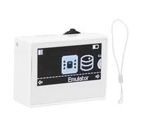 VBESTLIFE Émulateur NFC NTAG, Simulateur NFC à écran de 1,3 Pouces avec Chargement de Type C, Antennes Intégrées, pour Téléphones IOS Android, équipement de Détection illimité (WHITE)