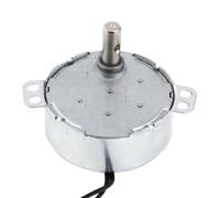 VBESTLIFE Engrenage de Moteur Synchrone, Moteur à Engrenages CA 4 W 220-240 V, Rotation CW CCW, Faible Bruit, Marche Arrière Automatique 2,5-3 Tr/min, Protection contre les Surcharges pour Lampes et