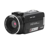 VBESTLIFE Enregistreur de Caméra Vidéo 1080P, Caméscope Infrarouge à Nocturne 30MP avec Zoom 18X, écran LCD IPS de 3,0 Pouces, Webcam, Nocturne IR, pour Youtube Vlogging Live Streaming