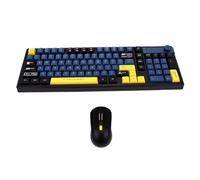 VBESTLIFE Ensemble Clavier et Souris sans Fil W1050 2,4 G (Cyber Noir)
