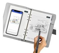 VBESTLIFE Ensemble de Carnets de Stylo Intelligent avec Synchronisation en Temps Réel et OCR, BT 5.0 NATORALE Numérique pour étudier, Stockage Hors Ligne et Lecture de L'écriture pour iOS (Patchwork