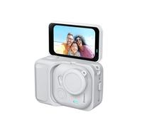 VBESTLIFE Ensemble de Housses en Silicone pour Caméra Insta Go Ultra, Coque Complète avec Capuchon D'objectif et Lanière pour Caméra Go Ultra (Grey)