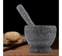 VBESTLIFE Ensemble de Pilon à Mortier en Plastique de qualité Supérieure, Bol de Broyage Manuel, Outil de Cuisine Efficace pour les Saveurs Fraîches pour les Herboristes et le Poudrage de Pilules
