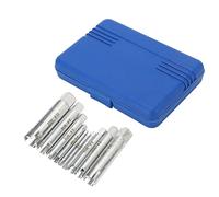 VBESTLIFE Ensemble D'extracteurs de Vis en Acier allié trempé dans Différentes Spécifications, Boîte de Rangement Facile à Transporter pour le Retrait des Vis et des Boulons