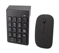 VBESTLIFE Ensemble Souris et Clavier Numérique sans Fil avec Récepteur