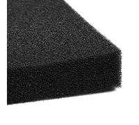 VBESTLIFE Éponge de Filtration D'aquarium, Tampon en Mousse Filtrante et Durable 19.7x19.7x0.8 pour la Filtration Biologique dans l'eau Marine (Trou Brut de 50 * 50 * 5 cm)