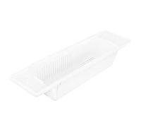 VBESTLIFE Étagère de Baignoire, Support de Plateau Extensible pour Les Essentiels de Salle de Bain et Les Accessoires de Douche