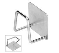 VBESTLIFE Étagère Murale à Suspendre en Acier Inoxydable 304, Porte-éponge de Cuisine avec Design en Forme de U, Facile à Installer, pour Mur D'évier/carrelage en Céramique, Argent, 4,8 X 4,8 X 3 Cm