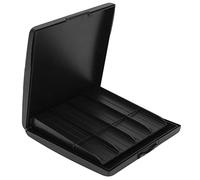 VBESTLIFE Étui à Anches pour Saxophone, Boîte de Rangement pour Anches de 8 Pièces avec Fixation Antidérapante, Support d'anche Anti-poussière pour Saxophone Alto Ténor Soprano, étui Portable