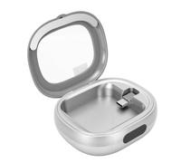 VBESTLIFE Étui de Chargement 2000 MAh pour Ring Gen 4 et 3, avec écran LED (Silver)
