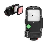 VBESTLIFE Étui de Plongée pour Téléphone 20 M étanche pour iOS 13-17 Pro et Android, étui de Téléphone de Plongée sous-Marine avec Bluetooth et Lentille Antibuée pour la Photographie