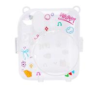 VBESTLIFE Étui de Protection Transparent pour Appareil Photo instantané Mini 12, Coque Rigide en Cristal, Housse de Protection pour Appareil Photo instantané de Dessin animé Ludique