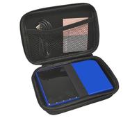 VBESTLIFE Étui de Transport pour Console de Jeu Portable pour RG40XXV, Boîte de Protection pour Mini Lecteur de Jeu Rétro de Voyage pour Câble de Chargement, Bouchons d'oreilles et