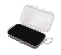 VBESTLIFE Étui étanche à l'air, Boîte en Plastique Antichoc avec Doublure d'absorption des Chocs, étui de Protection Transparent pour Camping Randonnée, de Voyage pour équipement Résistant aux