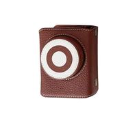 VBESTLIFE Étui pour Appareil Photo, moulé avec Précision pour Protection Anti-Rayures X-Half à 360 Degrés avec Doublure en Velours Doux, avec Bandoulière Réglable et Port de Montage pour (Brown)