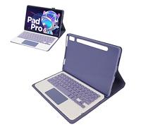 VBESTLIFE Étui pour Clavier de Tablette Tab P11 Pro Gen 2 11,2 Pouces, Clavier Amovible, Découpe Précise, pavé Tactile, Porte-Stylo, Protection Complète (Violet)