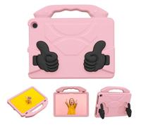 VBESTLIFE Étui pour Tablette EVA pour HD10 2021/2023, Housse de Protection Antichoc avec Poignée Pliable Rotative, Lavable, Découpes Précises (Pink)