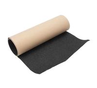 Vbestlife Feuille de ruban adh¨¦sif pour planche ¨¤ roulettes de 9 "x 33", papier de verre noir antid¨¦rapant et respirant pour planche ¨¤ roulettes, escaliers, pis