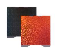 VBESTLIFE Feuille PEO PEY Double Face pour K2, Plaque de Construction Lisse Caméléon 270x293mm, Plate-forme de Lit pour Imprimante 3D