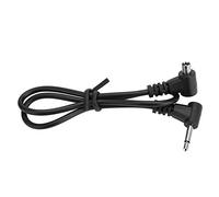 VBESTLIFE Fiche de 2,5 mm sur câble de synchronisation PC pour Lampe de Poche mâle, Cordon de synchronisation Flash léger Professionnel de 12 pouces/30 cm Fiche de 2,5 mm sur