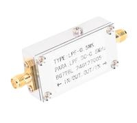 VBESTLIFE Filtre de Passe-Bas, Filtre Radiofréquence D'interface SMA de 0,5 MHz 500K avec Une Impédance de 50 Ohm, pour la stabilité du Transfert de Signal
