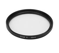 VBESTLIFE Filtre d'objectif, Filtre d'objectif étoile en Alliage 58mm pour pour pour pour Pentax pour pour Objectif d'appareil Photo