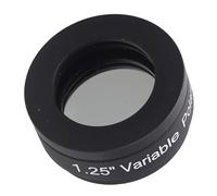 VBESTLIFE Filtre polarisant pour télescope, filtre pour télescope, filtre polarisant variable de 1,25 pouces pour oculaire de télescope astronomique, taille de filetage : M28,6 x 0,6 mm