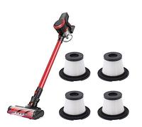 VBESTLIFE Filtres de Remplacement pour Aspirateur K17/N6S/N6, 4 Pièces, Filtre ABS Lavable et Détachable, Réduit la Poussière et le Pollen