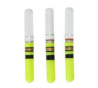 VBESTLIFE Flotteur LED de P¡§oche de Nuit, 3pcs Cylindrique P¡§oche de Nuit LED Flotteur Lumineux Rougeoyant Flotteur Queue LED Lumi¡§¡§re Baton Outils(Vert) Autres Outils et Accessoires de p¡§oche,