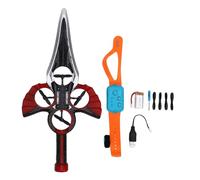 VBESTLIFE Flying Sword RC Airplane, Épée Volante à Contrôle Gestuel Facile avec Lumière LED, Cadeaux d'avion RC Légers pour Adolescents et Adultes (Rouge)