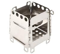 VBESTLIFE Foyer de réchaud de Camping Portable, Foyer de Barbecue de brûleur de poêle à Bois extérieur Pliable avec Une efficacité de Combustion élevée, pour Pique-Nique de Camping