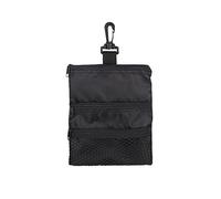 Vbestlife Golf Tee Bag Golf Tee Pochette de Rangement Zippered Golf Tee Ball Marker Storage Bag with Small Hook Golf Accessories Le Golf Pochette Tee Golf