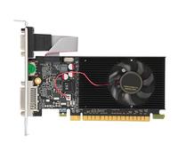 VBESTLIFE GT730 2GB Choisissent la Carte Graphique de Jeu du Ventilateur DVI HDMI VGA, 64bit, DDR3, 810MHz, PCI Express 2.0, Carte Vidéo à Faible Bruit pour Le PC de Bureau